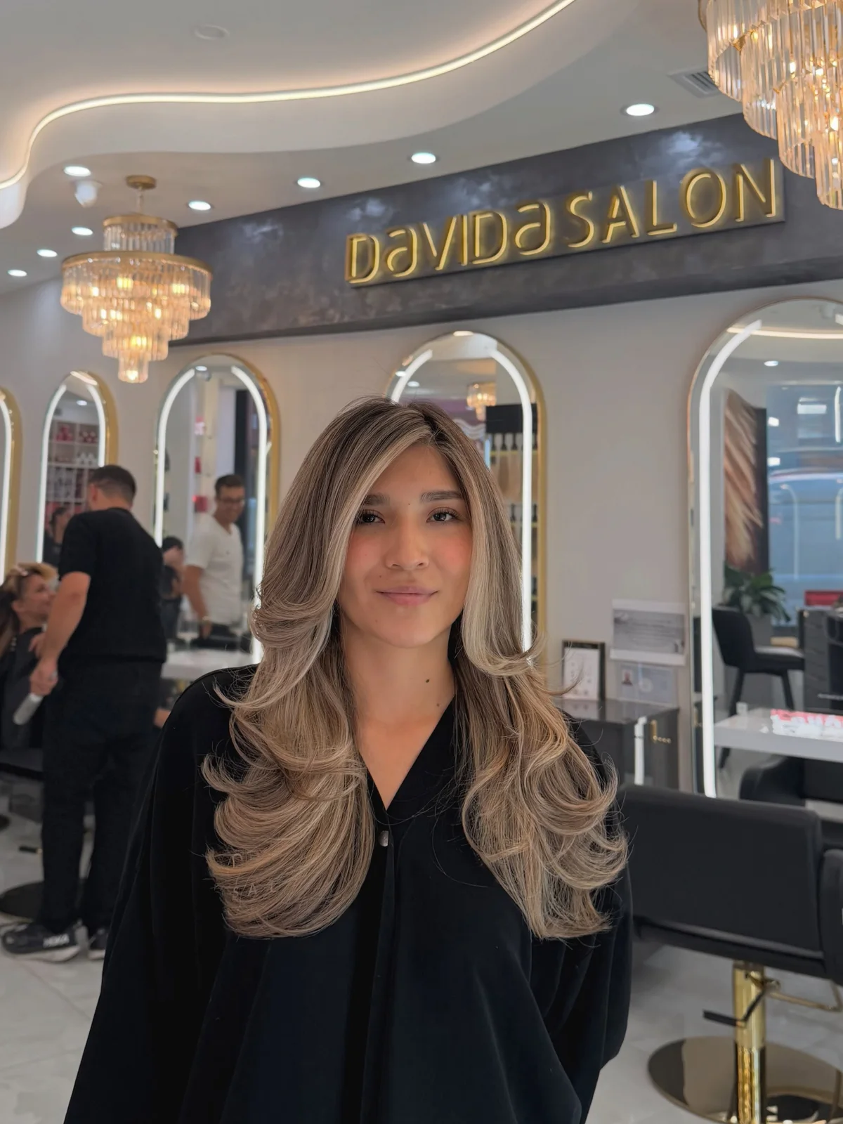 Soledad look at Davida Salon NYC (3)