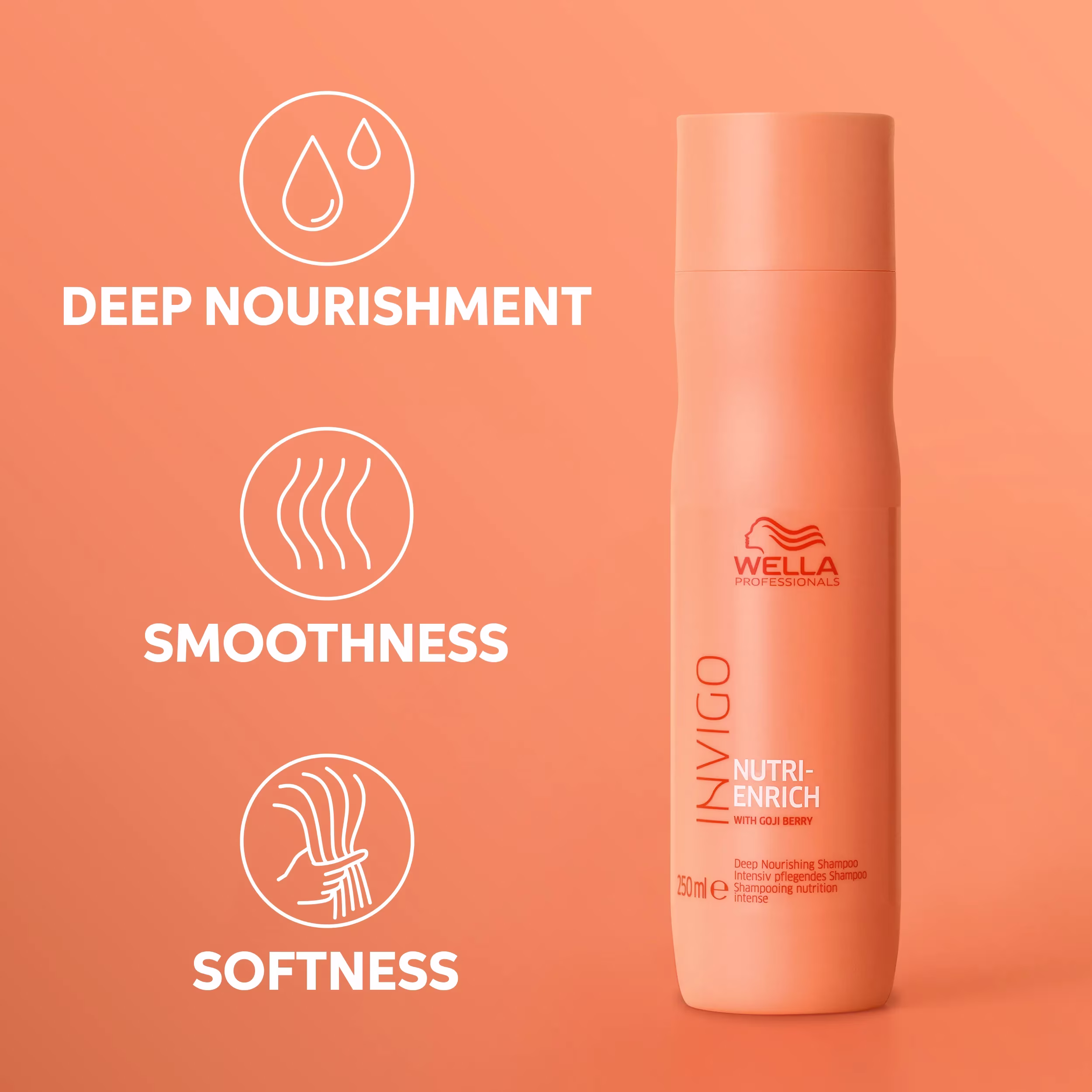 Wella Professionals Invigo Nutri-Enrich Deep Nourishing Shampoo
